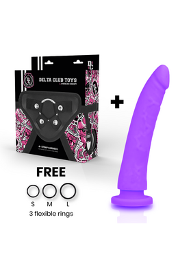 DELTACLUB Medical Grade Silicone Dildo | Premium Quality Made in USA