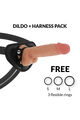 Arnesi CYBERSILICOCK® con Dildo Realistico - Controllo Totale per Giochi Sensuali