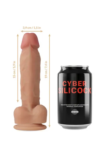 CYBERSILICOCK® Universal Harness with Realistic Dildo - Total Control for Sensual Play
