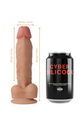 Arnesi CYBERSILICOCK® con Dildo Realistico - Controllo Totale per Giochi Sensuali