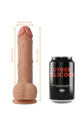 Arnesi per Dildo CYBERSILICOCK® + Dildo Realistico in Silicone | Set Completo