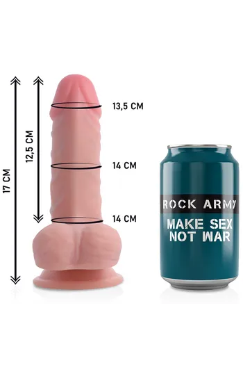 Pack Dildo + Arnes Rock Army Panzer - Realismo e Piacere Intenso