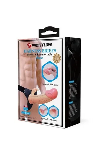 Dildo Coniglio con Braca e Cinturino PRETTYLOVE - Soddisfa la Tua Partner