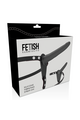 Fetish Submissive Harness with Vibrator - Sensual Control in Medical Grade Silicone