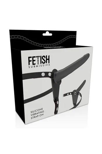 Arnese con Vibratore Fetish Submissive - Controllo Sensuale in Silicone Medico