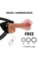 CYBERSILICOCK Harness + Realistic Dildo Mr Rick | Premium Sex Toy Set