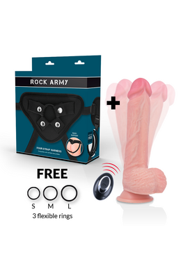 Apache Realistic Liquid Silicone Vibrator