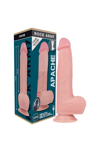 Apache Realistic Liquid Silicone Vibrator