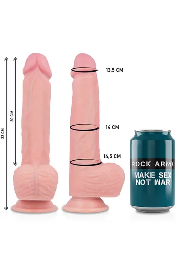 Apache Realistic Liquid Silicone Vibrator