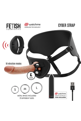 Cyberstrap: Adjustable Harness with Realistic Dildo