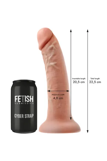 Cyberstrap: Arnese Regolabile con Dildo Realistico