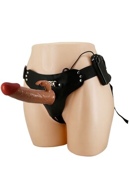 Dildo Coniglio Vibrante con Imbracatura - Soddisfa la Tua Partner