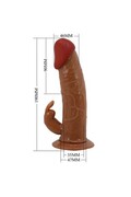 Dildo Coniglio Vibrante con Imbracatura - Soddisfa la Tua Partner
