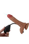 Dildo Realistico Pretty Love BW-022103P con Vibrazione e Getto - Stimolazione Potente