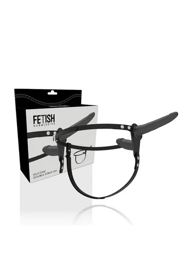 Adjustable Double Penetration Harness - Fits All Hip Sizes | Premium Sex Toy