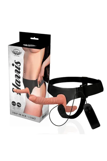 Arnese a Doppio Dildo per Coppie | Harness Attraction