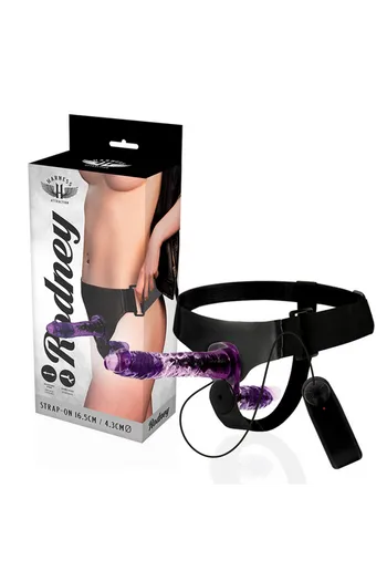 Double Strap-On for Couples - Shared Intimate Experience | Harness Attraction