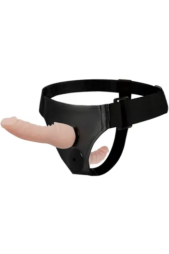 Harness Attraction: Double Strap-On for Couples - Shared Penetration Experience