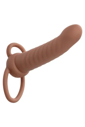 Performance Maxx Rechargeable Ribbed Dual Penetrator - Dual Penetration Vibrator