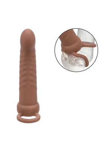 Performance Maxx Rechargeable Ribbed Dual Penetrator - Dual Penetration Vibrator