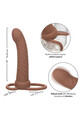 Performance Maxx Rechargeable Ribbed Dual Penetrator - Dual Penetration Vibrator