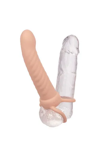 Performance Maxx Rechargeable Ribbed Dual Penetrator - Esperienza di Doppia Penetrazione Intensa