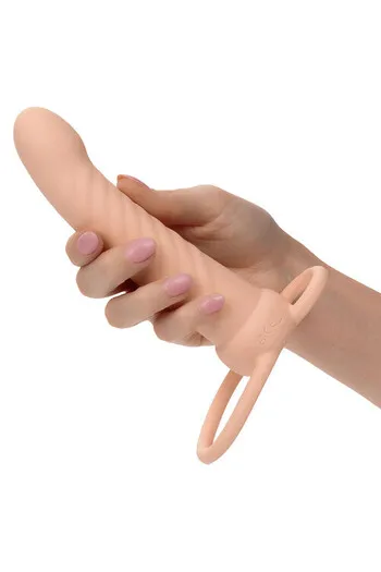 Performance Maxx Rechargeable Ribbed Dual Penetrator - Esperienza di Doppia Penetrazione Intensa