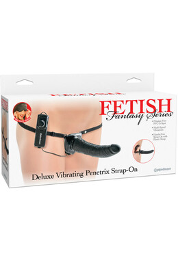 Deluxe Vibrating Penetrix Strap-On: Hands-Free Stimulation and Face-to-Face Sex