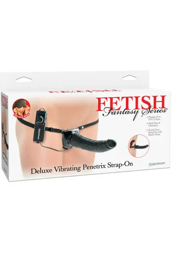 Deluxe Vibrating Penetrix Strap-On: Hands-Free Stimulation and Face-to-Face Sex
