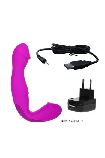 Angelo - Rechargeable Strapless Strap-On with 3 Motors | Pretty Love