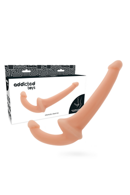 Strapless Strap-On Dildo - G-Spot Stimulation and Harness-Free Penetration | Addicted Toys