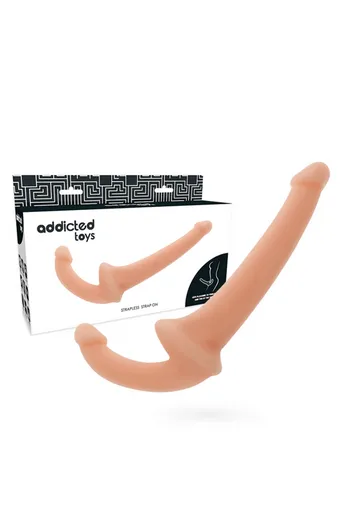 Strapless Strap-On Dildo - G-Spot Stimulation and Harness-Free Penetration | Addicted Toys