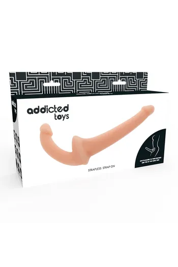 Strapless Strap-On Dildo - G-Spot Stimulation and Harness-Free Penetration | Addicted Toys