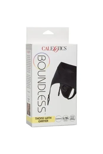 Boundless Thong with Garter: Ultra-Comfortable Harness for Maximum Pleasure