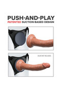 Body Dock Elite: L'Arnese con Suzione Push-and-Play per Dildo | Pipedream
