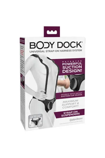 Body Dock: Suction Harness - No Rings, No Clips, No Complications