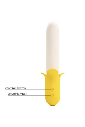 Pretty Love Banana Geek: Multifunction Silicone Vibrator for Powerful Orgasms