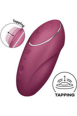Satisfyer Tap & Climax 1: Vibration and Tapping for Intense Orgasms | Sex Toy