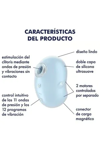 Satisfyer Cutie Ghost: Clitoral Stimulation with Pressure Waves & Vibration