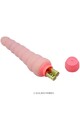 Anal vibrator with multiple ridges and curved shaft