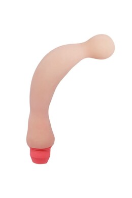 Large Flexible Vibrator for Intense G-Spot and Prostate Stimulation