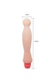 Large Flexible Vibrator for Intense G-Spot and Prostate Stimulation