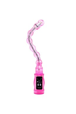 Flexible anal stimulator with 6 vibration speeds