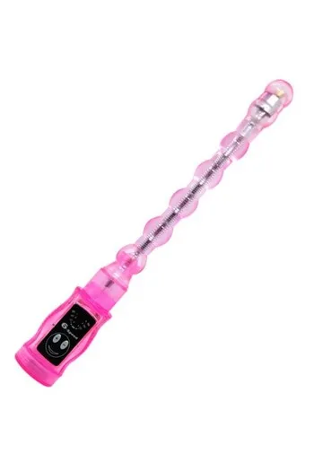Flexible anal stimulator with 6 vibration speeds