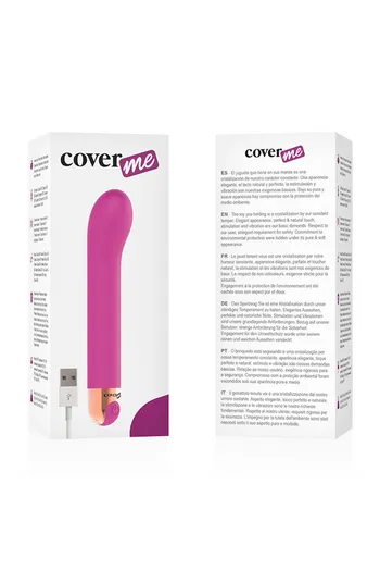 COVERME: 10 Vibration Mode Erotic Toy | Ultra Soft Silicone & USB Rechargeable