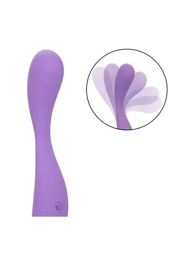 Demi Vibrating Massager by Calexotics: 10 Functions, Liquid Silicone, Waterproof
