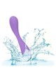 Demi Vibrating Massager by Calexotics: 10 Functions, Liquid Silicone, Waterproof