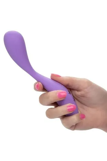 Demi Vibrating Massager by Calexotics: 10 Functions, Liquid Silicone, Waterproof