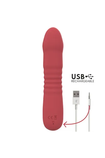INTENSE - JUNI UP & DOWN Vibrator 10 Vibrations Red | Unique Pleasure Experience