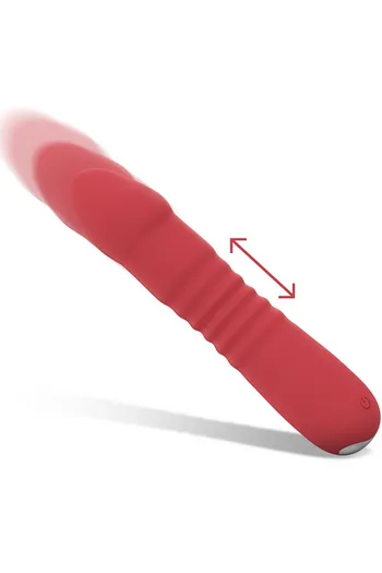 Vibratore INTENSE - JUNI UP & DOWN 10 Vibrazioni Rosso | Esperienze Uniche